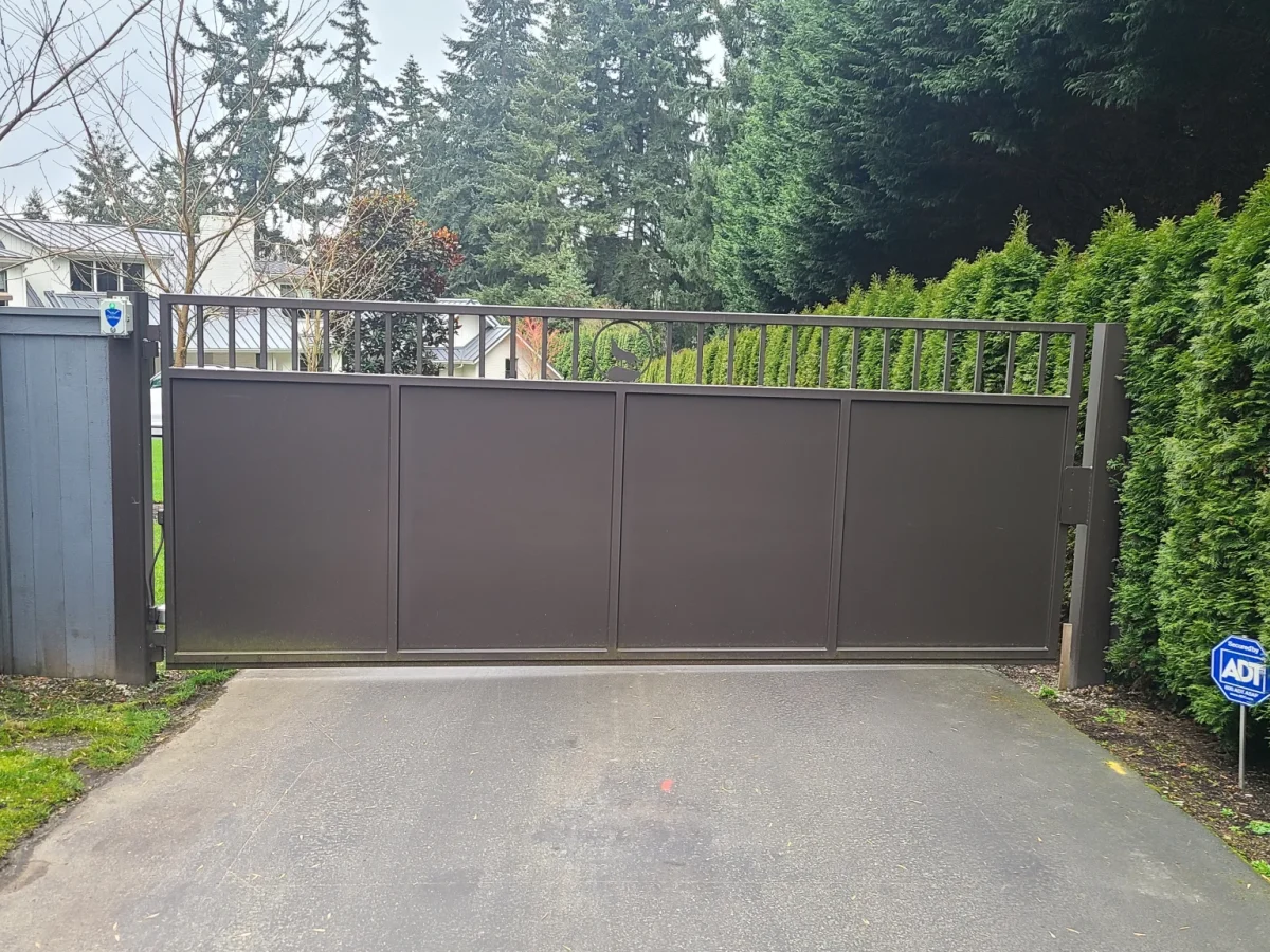 Electric Driveway Gate Installation in Miami FL