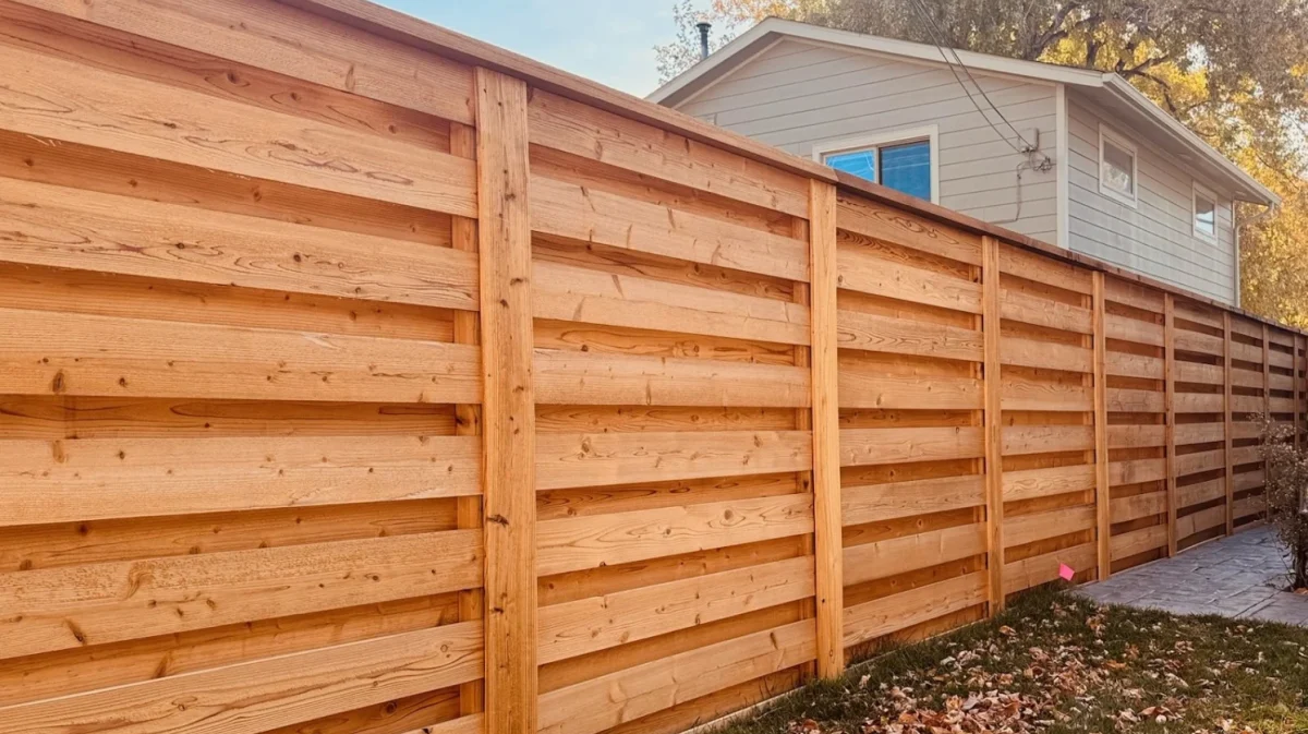 Wood Private Fencing Installation in Florida
